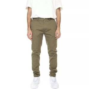 Ben Sherman Signature Skinny Stretch Chino Pants in Olive size 38